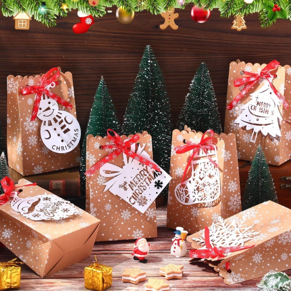 6/12Pcs Christmas Snowflake Pa - огляд і ціна Packaging
